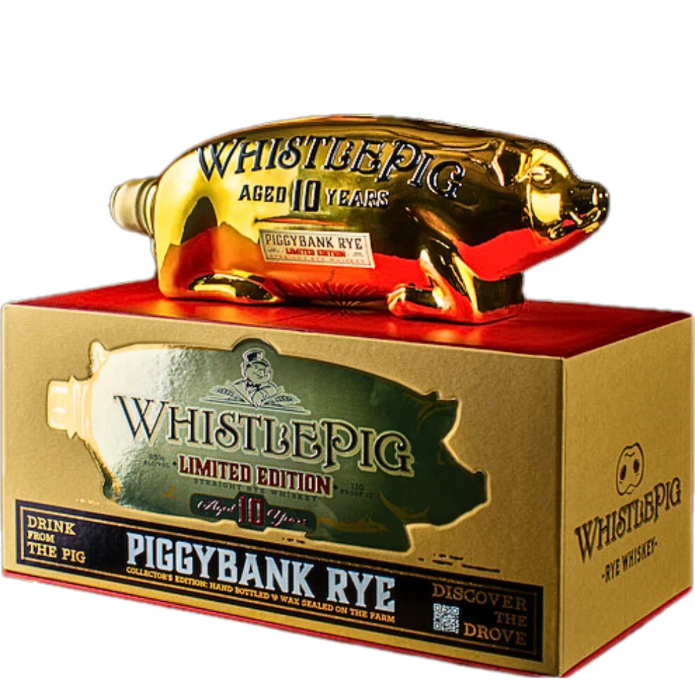 WHISTLE PIG PIGGYBANK 10YR