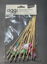 BALL COCKTAIL PICKS SET OF 20
