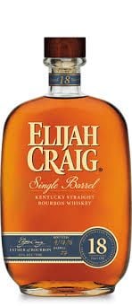 ELIJAH CRAIG SINGLE BARREL BBN 18YR