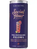 SOCIAL HOUR PINK PEPPERCORN PALOMA 250ML