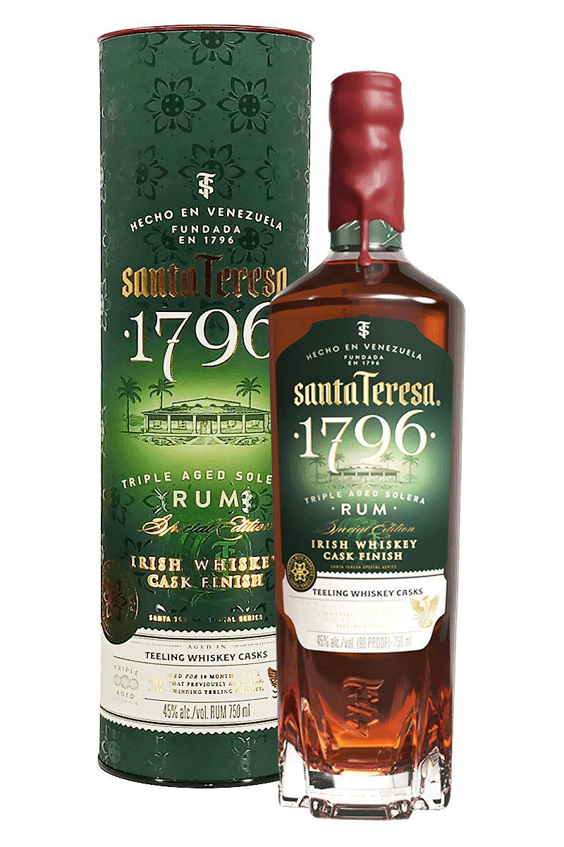 SANTA TERESA 1796 IRISH WHISKEY CASK FINISH RUM 750ML