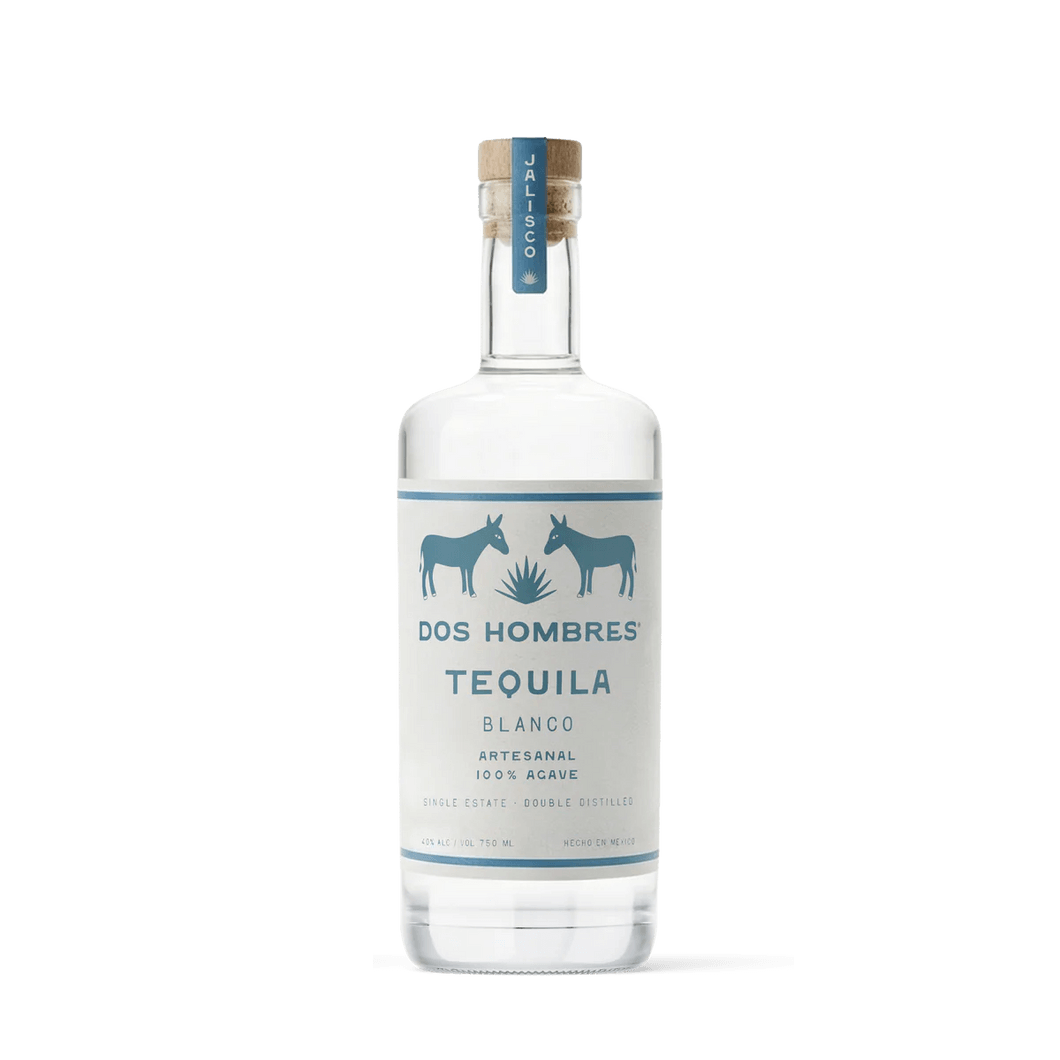 DOS HOMBRES TEQUILA BLANCO 750ML